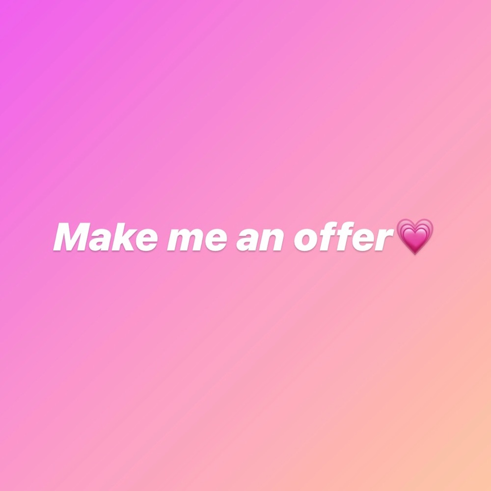 I love offers!